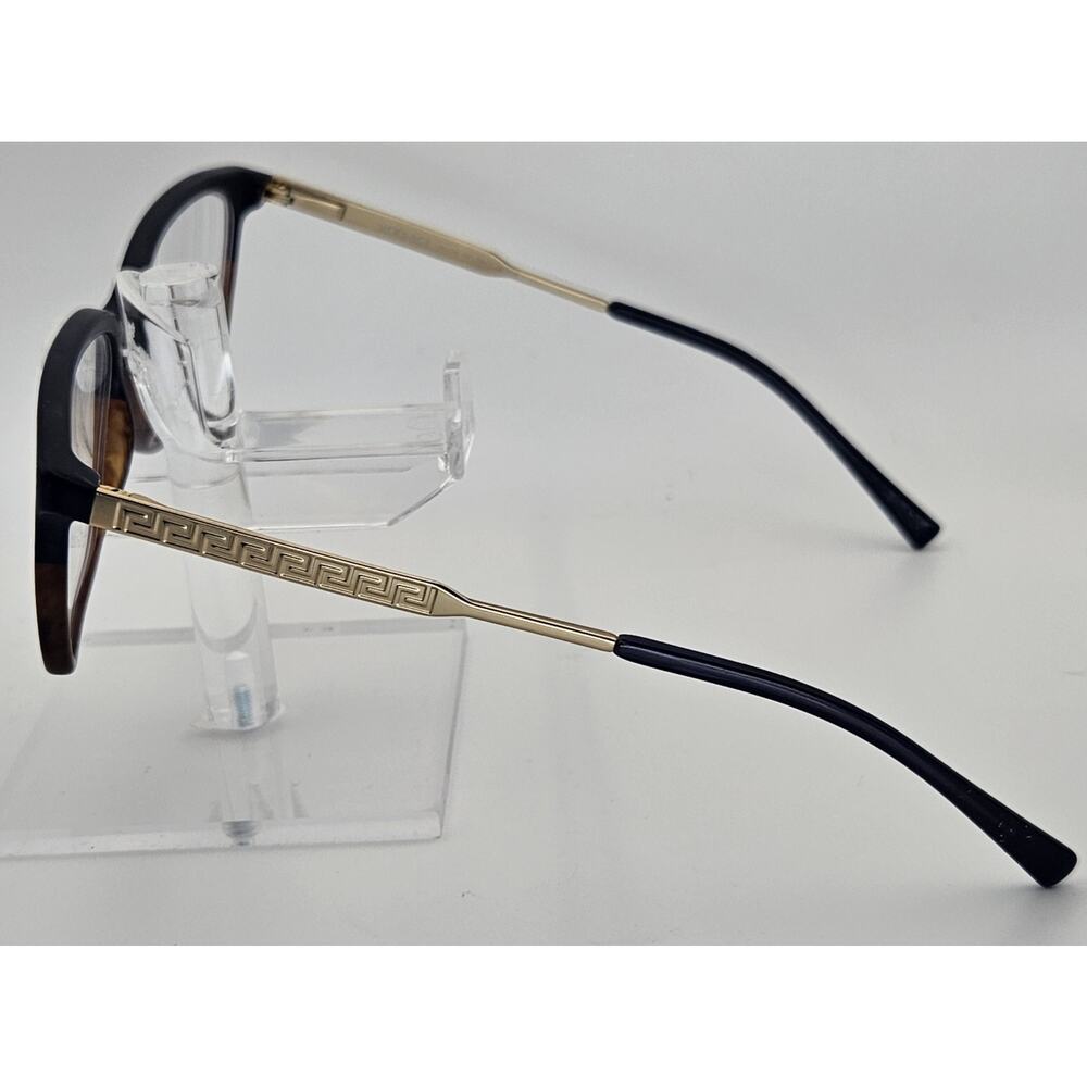 Versace Mod 3209 Eyeglass Frames Brown Rectangula… - image 5
